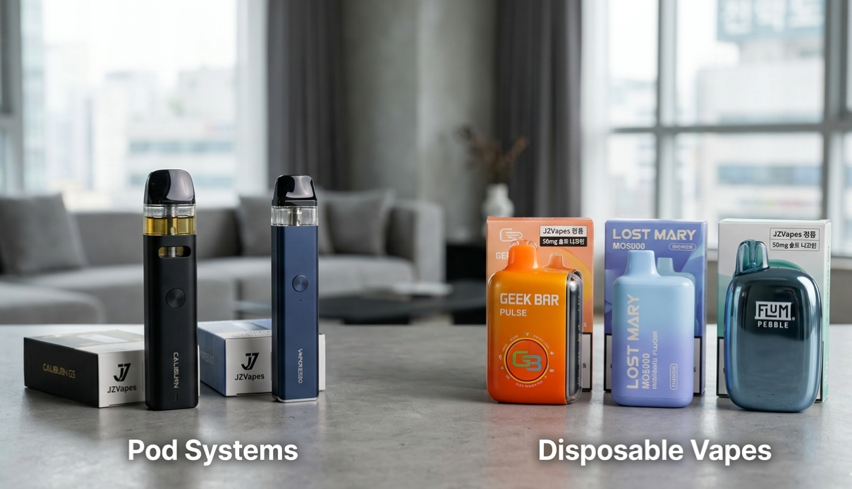 best vape device quit smoking south korea pod system disposable beginner 2026